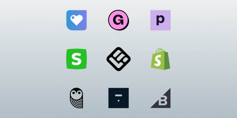 An image with the logos of the best ecommerce platforms.