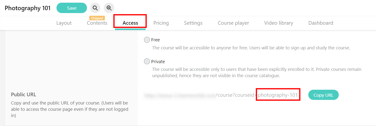 Setting up a private course for corporate training and development on LearnWorlds.