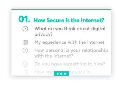 How to write the outline for conceptual change courses.