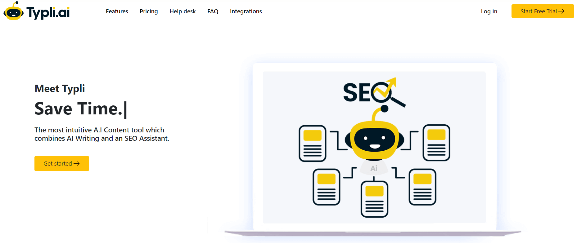 screenshot from Typli.ai