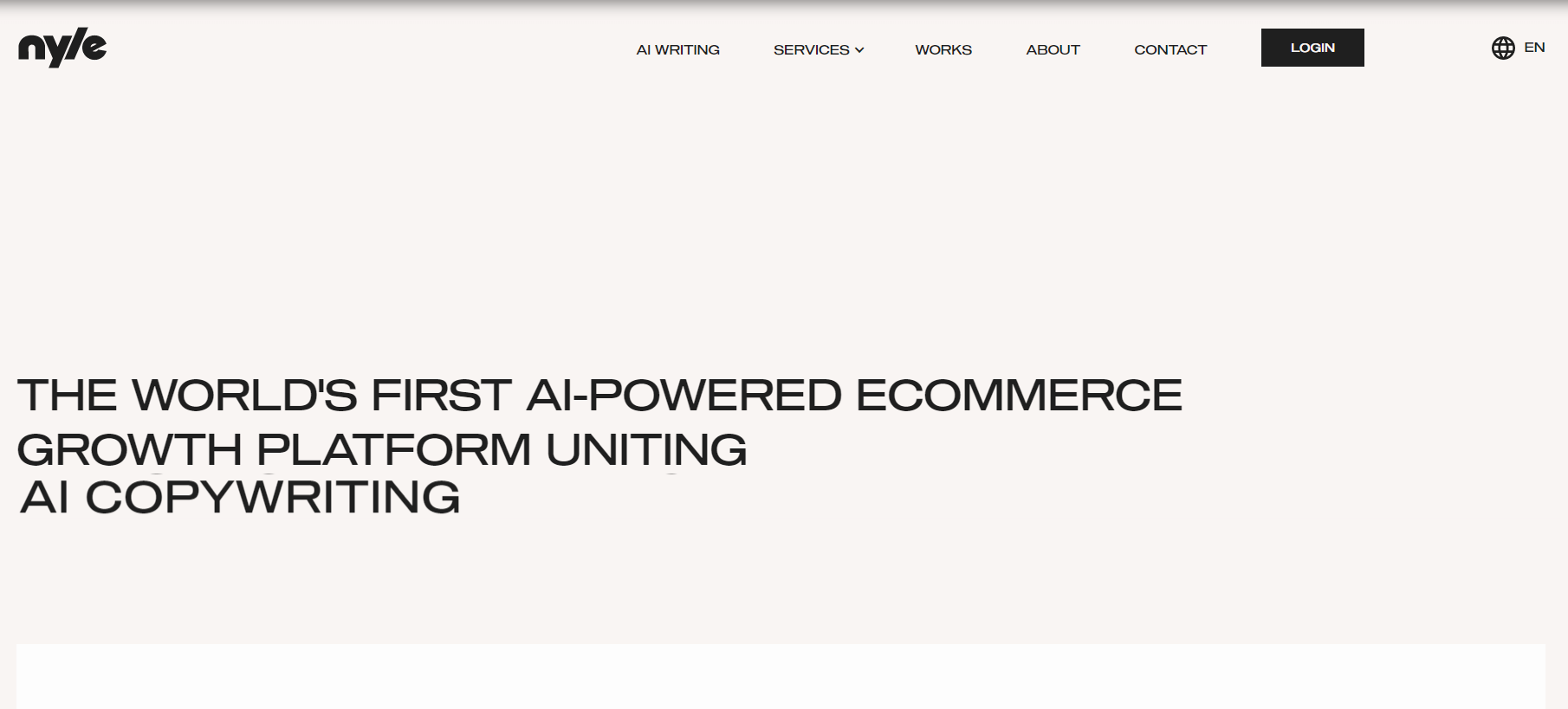 screenshot from Nyle.ai