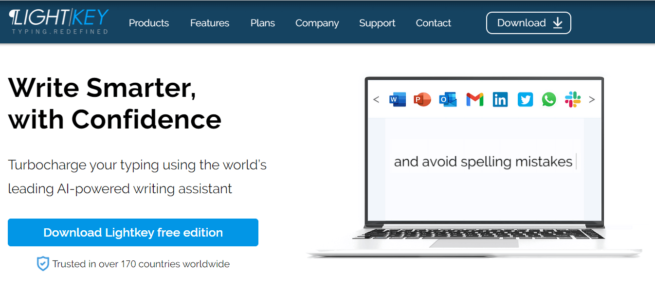 screenshot from LightKey