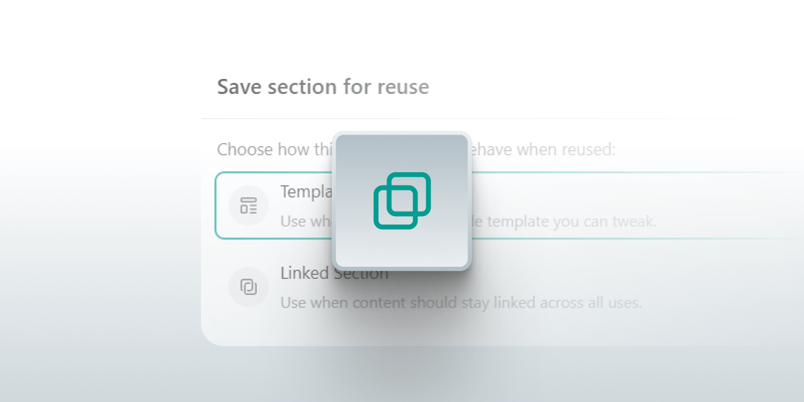 A smarter way to build content: Reusable Sections in LearnWorlds