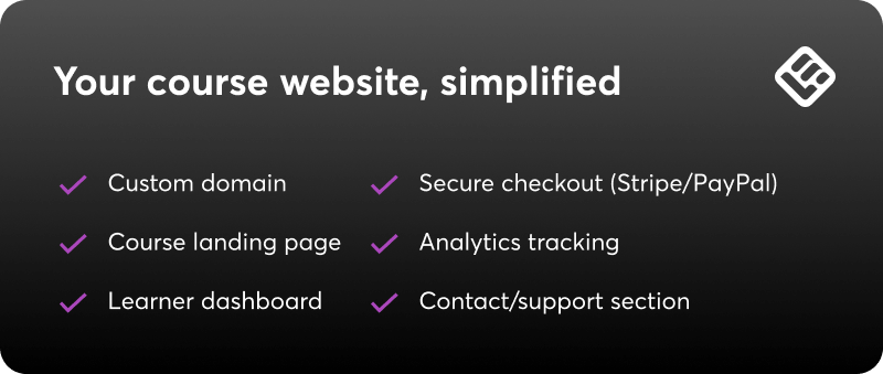 Setting up your website checklist