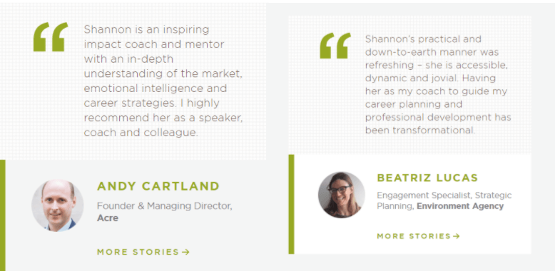 Walk of life reviews screen