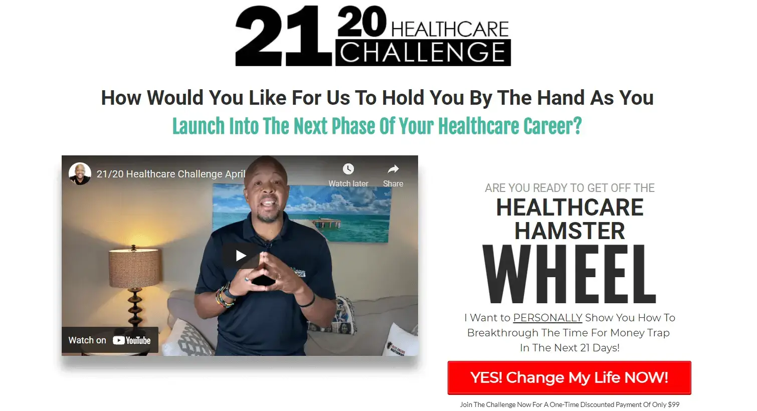 21-20 healthcare challenge course and promotional video.