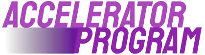 Accelerator program banner image