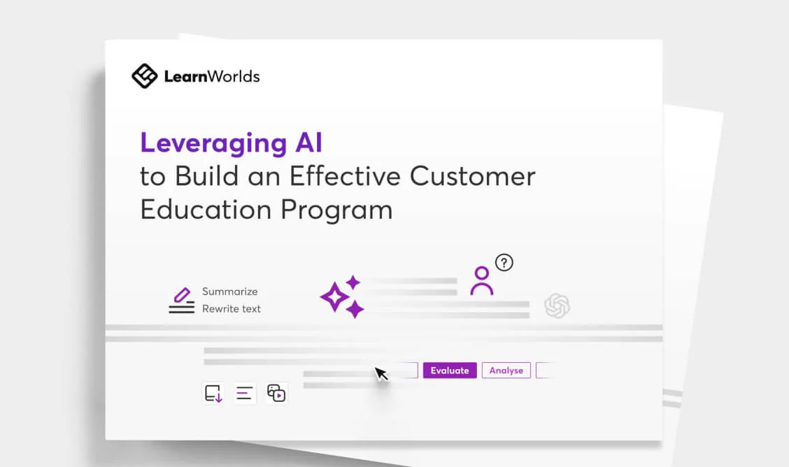 Leveraging AI to Build an Effective Customer Education Program